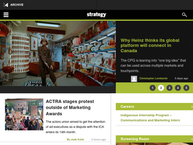 'strategyonline.ca' screenshot