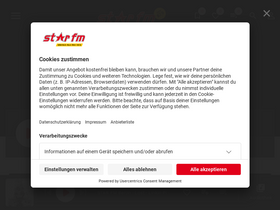 'starfm.de' screenshot