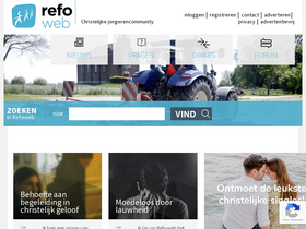 'refoweb.nl' screenshot