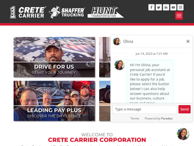 'cretecarrier.com' screenshot