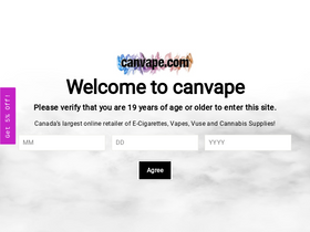'canvape.com' screenshot