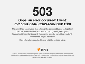 'fh-rosenheim.de' screenshot