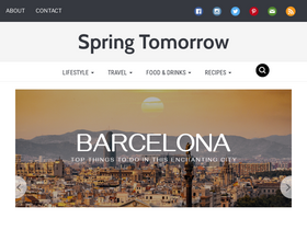 'springtomorrow.com' screenshot
