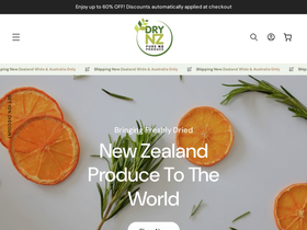 drynz.com homepage screenshot