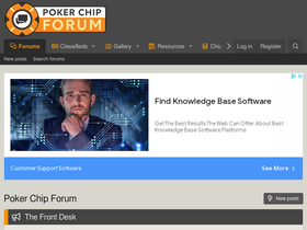 'pokerchipforum.com' screenshot