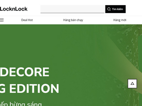 'locknlock.vn' screenshot
