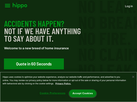 'hippo.com' screenshot