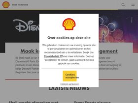 'shell.nl' screenshot