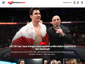 'sportszion.com' screenshot