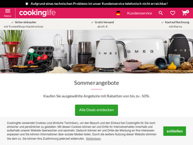 'cookinglife.de' screenshot