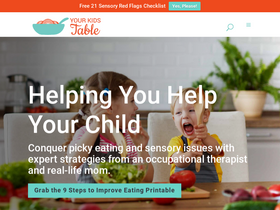 'yourkidstable.com' screenshot