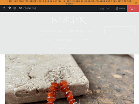'kashgar.com.au' screenshot