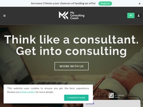 'myconsultingcoach.com' screenshot