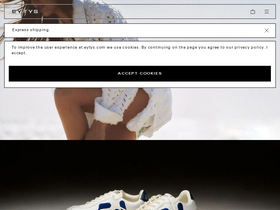 'eytys.com' screenshot