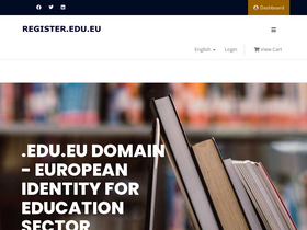 'edu.eu' screenshot