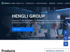 'hengli.com' screenshot