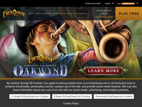 'everquest.com' screenshot