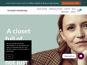 'wonder-wardrobe.com' screenshot