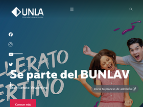 'unla.mx' screenshot