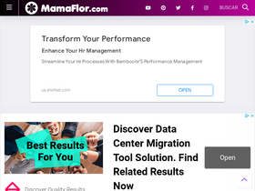 'mamaflor.com' screenshot