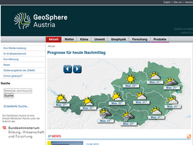 'zamg.ac.at' screenshot