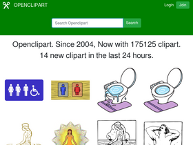 'openclipart.org' screenshot