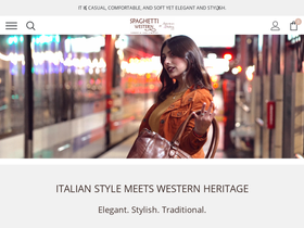 spaghettibrand.com homepage screenshot