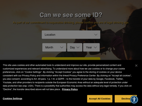 'ab-inbev.com' screenshot