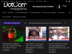 'dotcommagazine.com' screenshot