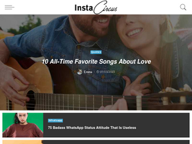 'instagramcircus.com' screenshot