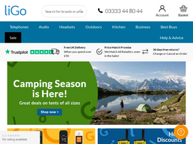 'ligo.co.uk' screenshot