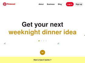 'pinterest.co.kr' screenshot