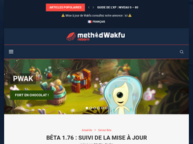 'methodwakfu.com' screenshot
