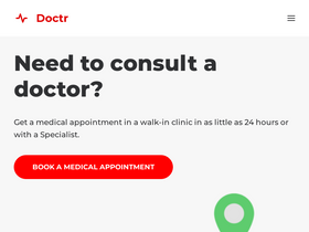 'doctr.ca' screenshot