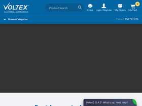 'voltexelectrical.com.au' screenshot