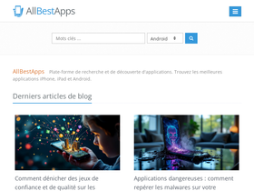'allbestapps.fr' screenshot
