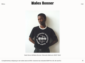 'walesbonner.net' screenshot