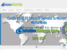 'christiannetcast.com' screenshot