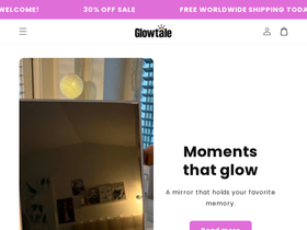 Glowtale website screenshot