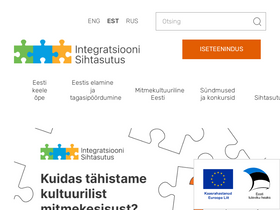 'integratsioon.ee' screenshot