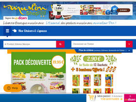 'muslimshop.fr' screenshot