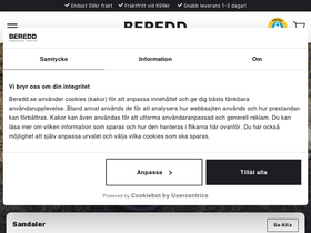 'beredd.se' screenshot