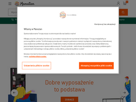 'manutan.pl' screenshot