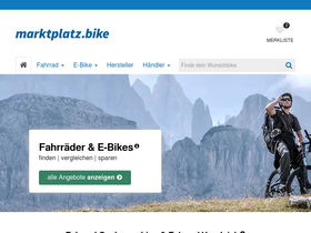 'marktplatz.bike' screenshot