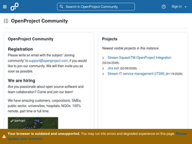 community.openproject.org