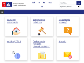 'zbilk.szczecin.pl' screenshot