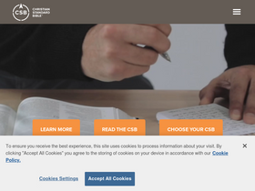 'csbible.com' screenshot