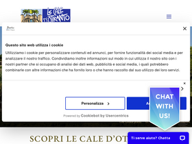 'lecaledotranto.com' screenshot