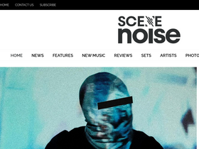 'scenenoise.com' screenshot