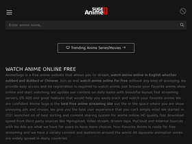 'animesuge.cc' screenshot